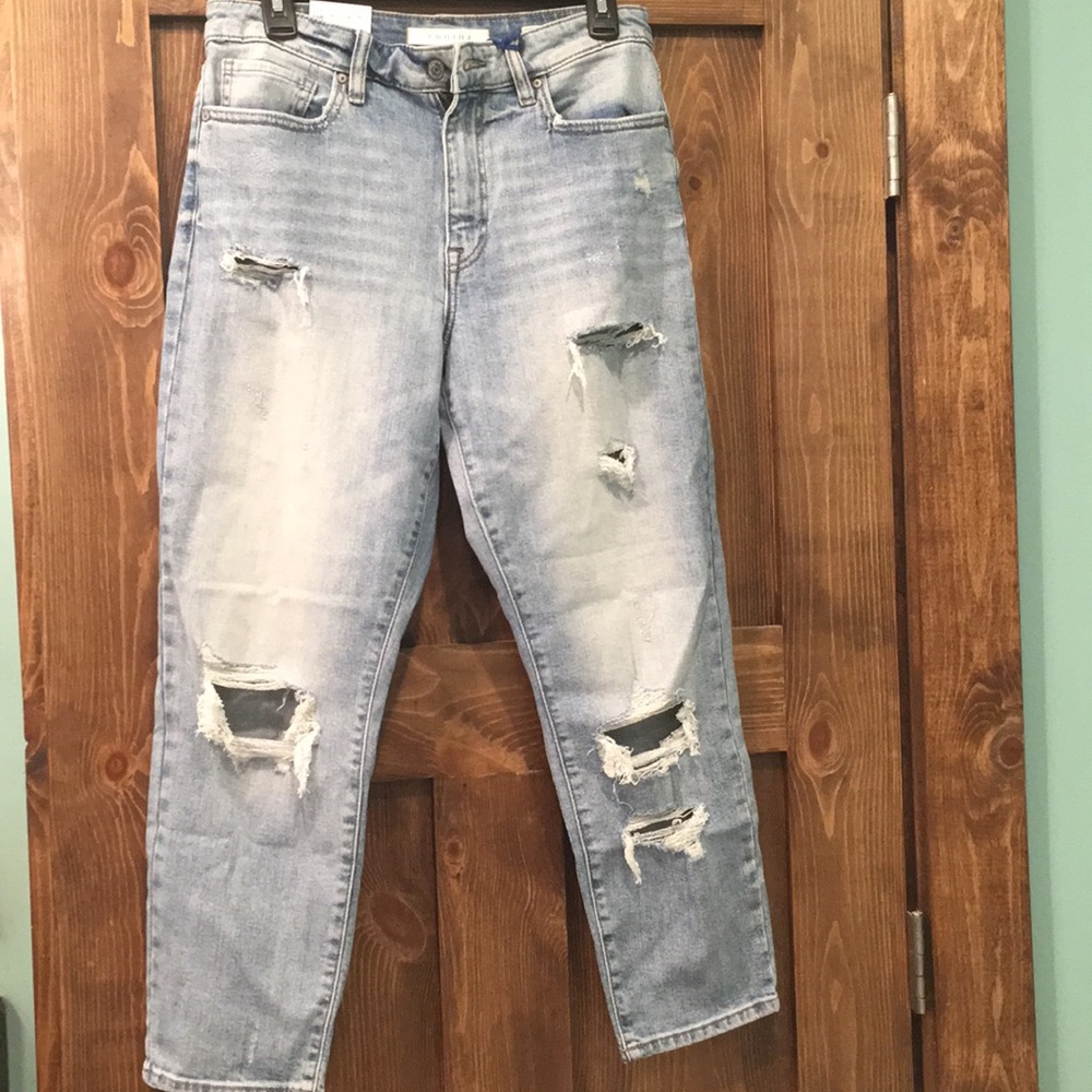 High Rise Cropped Jean - Picture 3 of 7